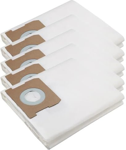 KE88FENG Bolsa de Polvo for aspiradora for kärcher WD1, repuestos de Repuesto for aspiradora, 5 uds.