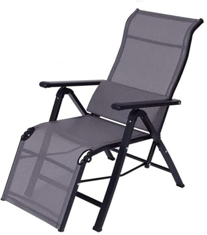 Liegestuhl für den Außenbereich, Terrasse, Liegestuhl, Schwerelosigkeit, Sonnenliege, verstellbar, faltbar, atmungsaktiv, doppelte Verwendung, zum Sitzen und Liegen, Gartenmöbel