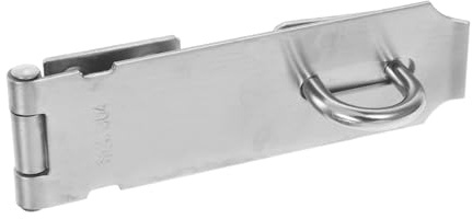 SOPOTUTU Pestillo Inoxidable Resistente con Tornillos para Puertas Seguridad Hogar Oficina Cierre Seguro para Puertas Ventanas y Rejas de Mascotas