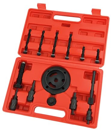 Neilsen CT1954 - Timing Tool Set with Crankshaft Damper Puller, Injection Pump Gear Lock, EDC Timing Pin and Flywheel Tool compatible with JLR 2.5 Diesel 200/300TDI 1985-1998 OEM DA3140 LRT12085