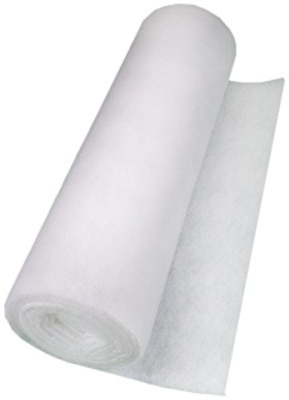 Filterrolle Weiß,Filterklasse G3, 17-20mm Stärke, Abmessung 1 x 2m, Filtermatte, Filterflies, Mattenfilter