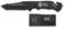 Navaja con grabado CUERPO NACIONAL DE POLICIA K25 Supervivencia con funda incluida Hoja 9 cm para Caza, Pesca, Camping, Outdoor, Supervivencia y Bushcraft K25 19127GR255 + Portabotellas de regalo