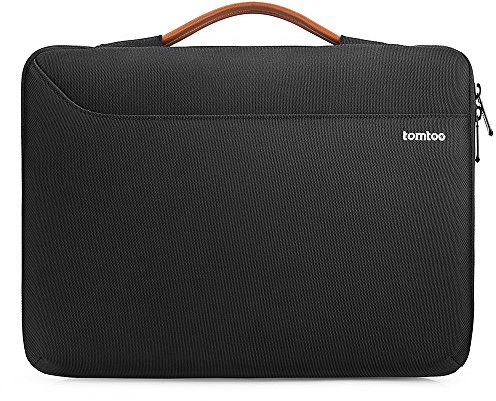 tomtoc Unisex Defender-A22 Laptop Handtasche, Schwarz