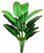 AIVORIUY Hojas Tropicales Artificiales Strelitzia Reginae Grande Palmera, Hojas de Palma Plantas Artificiales Bird Paradise Leaves Modernos Hogar Decoracion Salon Dormitorio Balcón Fiesta Decorativas