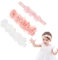 Yuemuop 3 Pièces Bandeaux Gros-Grain pour Petites Filles, Bébé Fille Kids Turban, Bébé Couvre-Chef Bébé Fleur Headband pour Tout-Petits et Bébés Filles