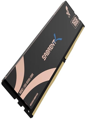 SABRENT Rocket DDR5 16GB U-DIMM 4800MHz Módulo de Memoria para Ordenadores de sobremesa y PC (SB-DR5U-16G)