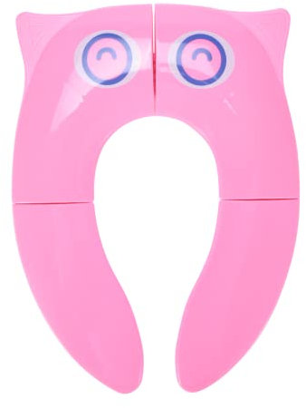 Tranquil Beauty Travel Potty - Toddler Toilet Seat - Foldable & Portable Potty Training Seat for Kids, Hygienic, Non-Slip Silicone Pads - Durable Safe Design Toilet Seat - Perfect for Traveling Parent