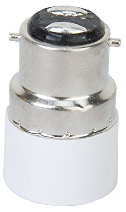 Adaptateur de douille d'ampoule LED B22 vers E14