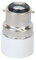 Adaptateur de douille d'ampoule LED B22 vers E14