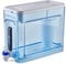 ZeroWater 32 Tassen Ready-Ready-Ready-5-Stufen-Wasserfilterspender, NSF-zertifiziert zur Reduzierung von Blei und PFOA/PFOS, sofortige TDS-Ablesung