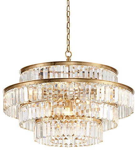 Lustre moderne du milieu du siècle Globe Lampadaire pour salon Éclairage lumineux LED Lampe sur pied pour chambres et bureaux - Laiton antique doré Intérieur, Lustre en cristal créatif E14-Bronze