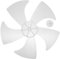 Fan 14 Inch Plastic Fan Replacement White Fan 5 Leaves Pedestal Fan Repair Part for Table Standing Fans Electric Fan Replacement Fan Ceiling Fan