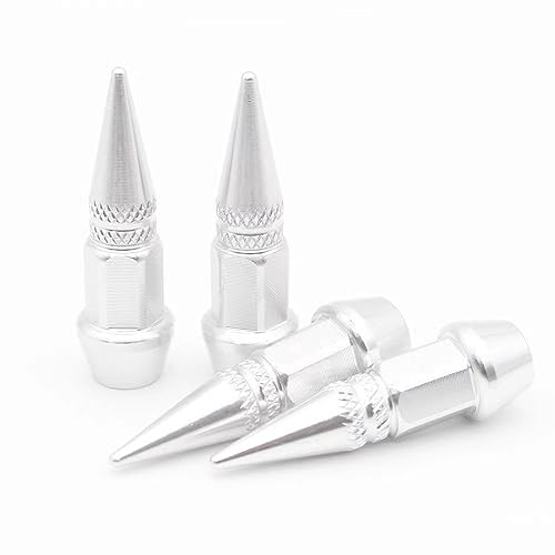 FRESQA 4 Stück Auto Reifen Ventilkappen Für Nissan March Modelle,Staubdichte und Rostfreie Kappe,Staubschutzkappe für Autoventilschaft,Auto Styling Zubehör