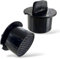 Dekarox 2 Pack Carbon Wine Refrigerator Filter, 51mm Diameter, Compatible with Liebherr, Miele, Bosch Siemens, Gaggenau