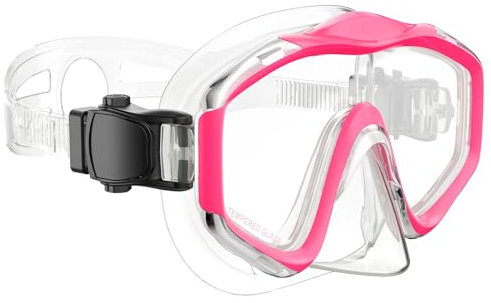 Taucherbrille Kinder Schwimmbrille Tauchermaske mit Nase Beschlagschutz Silikon 6 8 10 12 14 16 Jahre