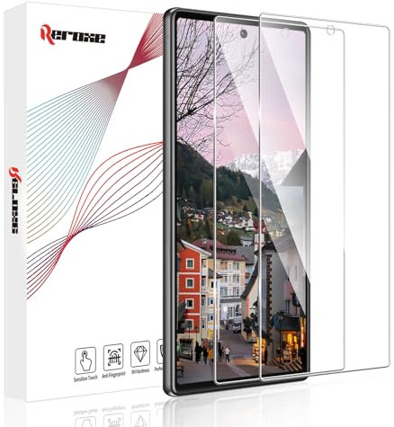 REROXE 2 Stück Schutzfolie für Panzerglas für Google Pixel 6 5G, Kratzfest Ultra-HD Anti-Öl Bläschenfrei Präziser Ausschnitt Pixel 6 Displayschutzfolie, Einfache Installation Pixel 6 5G Hartglasfolie