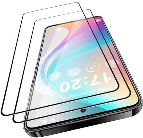 VideoSecu 2 Stück für Panzerglas für Samsung Galaxy A51 Schutzfolie, 9H Härte HD Blasenfreie Gehärtetes Glas Displayschutzfolie - 100% Touchgenauigkeit, Kratzfest, Ölfrei, Vollständige Abdeckung