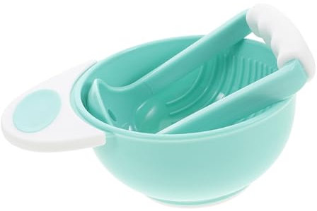 DIKACA de suplementos alimenticios alimentación para molino trituradores prensa de patatas fábrica de grano de mano triturador de frutas tazón platos de bebe páginas Verde claro