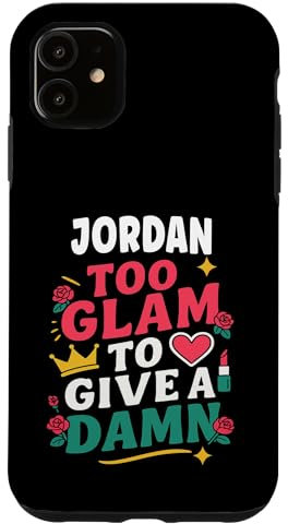 JORDAN Personalized Women's Gift Custom JORDAN Case for iPhone 11