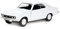 Toi-Toys OPEL Manta A 1970 Modellauto 12cm aus Metall mit Rückzugmotor Modell Auto Spielzeugauto 4-Varianten 51 (Weiss)