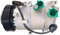 Compresor de aire acondicionado compatible con Kia Rio y Hyundai Accent (2018-2022): 97701-H9150, 97701H9150, CA500YTHAB11
