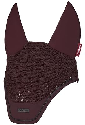 LeMieux Essence Acoustic Fly Hood - Sound Proof Micro-Foam - Damson - M