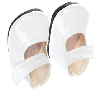 LSTTBO 14Inch Cotton Doll Shoes Set Includes Plush PU Realistic Miniature Footwear for Display or Play Dress Up Doll Shoes Girls