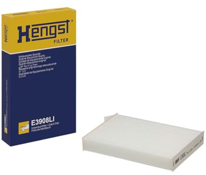 HENGST - Innenraumfilter E3908LI - Luftfilter für den Innenraum mit Pollenfilter - Filtert Staub & Pollen für Allergiker - Für saubere Luft im KFZ - Automotive Zubehör für Fahrzeuge