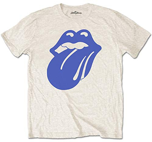 Rolling Stones Men's The Rolling Stones Blue & Lonesome 1972 Logo T - Shirt (Pack of 1)