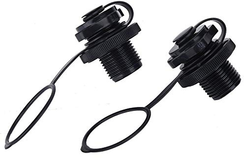 Válvula de Aire de Barco,2Pcs Válvulas Inflable Canoa de Repuesto Válvula de Aire reemplazo para Kayak Piscina Barco de Pesca Hinchable de Goma