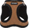 Voyager Step-In Plüsch-Hundegeschirr by Best Pet Supplies - Step-In-Westengeschirr für kleine und mittelgroße Hunde, Weicher Plüsch, Beige, size L - Brust 45-52 cm