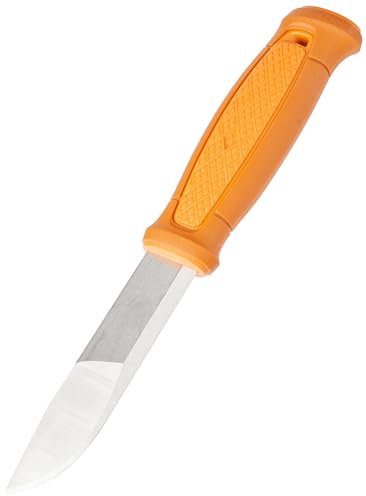 Morakniv Kansbol Burnt Edition limitée 2019 Couteau Fixe Mixte, Manche : Orange, Lame : 109mm