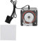 Wasserpumpe, Tangxi PU-FS4-J Wasserkühlung Integrierte Pumpe mit Schnittstelle D-Anschluss + 4-Pin-Silent-Wasserpumpe RGB-Leuchten für Desktop-Computer-Kühlsystem