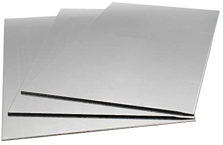 3mm Thick Aluminium Sheet Flat Metal Plate 1050 H14 Grade UK Made Various Size (500 x 1000mm Sheet)