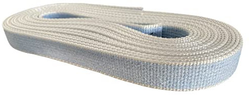 Cintino in cotone Robusto 22 mm per Tapparella Colori assortiti per finestre e portafinestra d'arredo (7,5 Metri per Portafinestra, Celeste)
