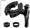 Mczcent Flaschenhalter Adapter, MTB Flaschenhalteradapter Aluminum Ersatz Flasche Halterung Fahrrad Wasserflasche Lenkerhalterung Wasserflasche Cage Halter Regal Rack Halterung für Lenker Seat Post