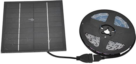Haofy Solar-Pflanzenlicht, LED-Wachstumslichter, Pflanzenwachstumslampen für Zimmerpflanzen(2m)