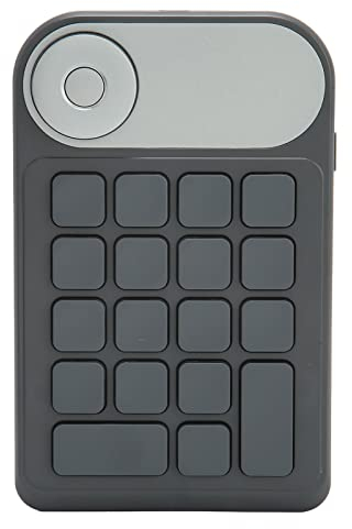 Bewinner Shortcut Remote Express Keys Keyboard, 18 Key KeyDial KD100 Wireless Express Key Remote Control Shortcut Keyboard für Grafiktablett, PC, Laptop
