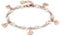 Nomination Bracelet Mon Amour collection in Stainless Steel, 925 Sterling Silver and Pearls. Rose Gold finish. Cherry