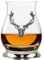 English Pewter Company Glencairn WGP002 Whiskyglas mit Hirschkopf, 350 ml