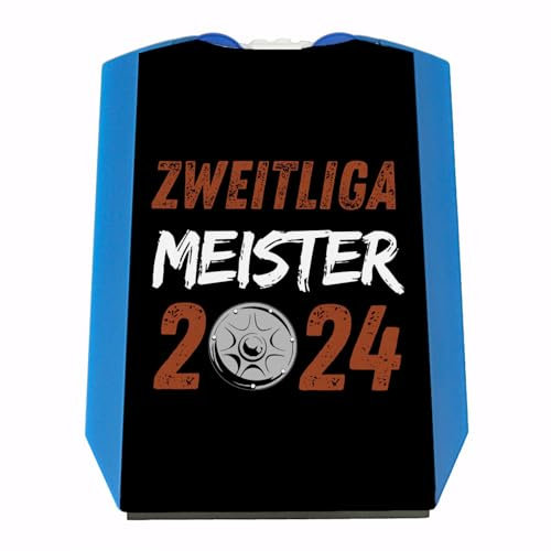 speecheese St. Pauli Meisterschale Parkscheibe mit Spruch Zweitliga Meister 2024 Fußball-Trophäe Aufstieg zur Bundesliga St. Pauli Gewinner Hamburg Reeperbahn Felge