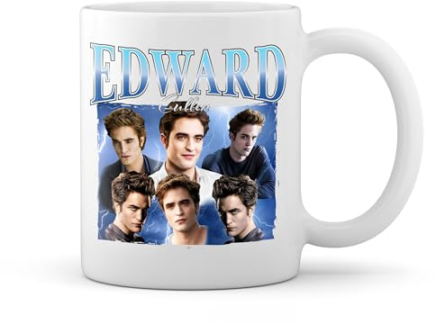 GR8Shop Edward Cullen Inspired By Saga White Coffee Mug