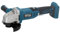 Akku-Winkelschleifer DEDRA,18V Drehzahlregelung, ⌀125mm Schleifscheibe mit Schleiferschlüssel zum Schleifen, ohne Akku, 4000-8500 RPM /1 min, gewicht 1,75kg, M14-Gewinde