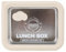 RIZGHWOY Contenedor de Almuerzo Visible, Caja de Almuerzo de Acero Inoxidable para Horno de Microondas Segura, Lonchera Portátil y Multifuncional con Diseño para (Beige pequeño 600ml)