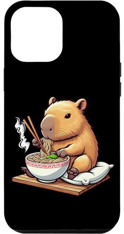 Capybara Ramen Nudeln Kawaii Japanische Capybaras Manga Fans Hülle für iPhone 12 Pro Max