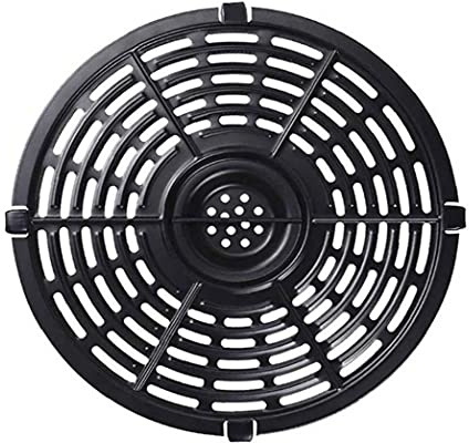 Griglia per friggitrice ad aria, 22 cm, rotonda, antiaderente, parti di ricambio per friggitrice ad aria, accessori per vassoio, lavabile in lavastoviglie