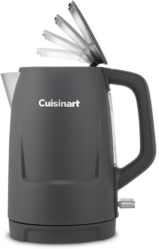 Cuisinart Core Collection Wasserkocher | 1,5 L Doppelwandig | BPA-frei | Schnellkochfunktion | Edelstahl-Innenraum | Cool-Touch-Außenfläche | Modernes Stone-Grey-Finish