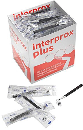 Interprox Plus Spazzole interdentali, confezione da 80 pezzi, nero XX-maxi