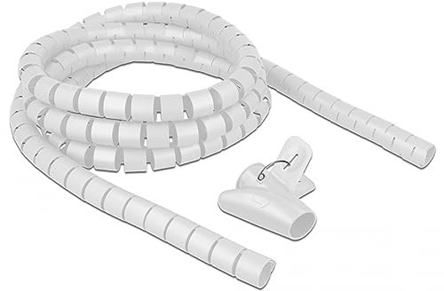 DeLOCK 18841 Kabelschutz Kabeldurchführung Boden Weiß 18841 Kabeldurchführung Boden Weiß Polyethylen 2,5 m 2,5 cm