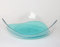 TUPPERWARE Eleganzia Brotschale/Obstschale Schüssel servieren Servierschale + Mini Becher Petrol